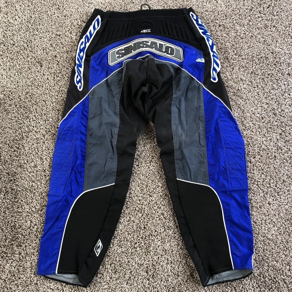 Vintage Sinisalo Pants Mens 38 Racing Worldwide Motocross Biker Y2K Finland Made